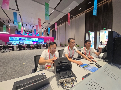 广播电视科学研究院圆满完成第十五届全运会广东、香港、澳门三地场馆赛事转播系统检测任务